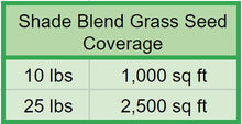 Load image into Gallery viewer, Shade Blend Fescue Seed for Grass Lawn - Native Lawn Delivery