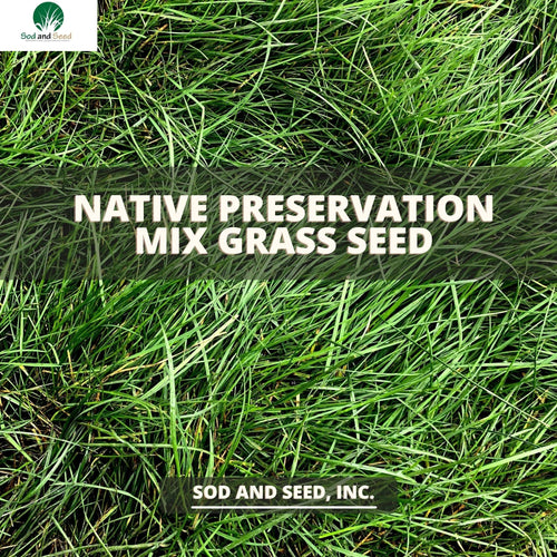 Native Preservation Mix Grass Seed - Native Lawn Delivery