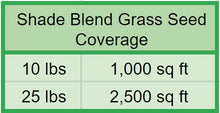 Load image into Gallery viewer, Shade Blend Fescue Seed for Grass Lawn - Native Lawn Delivery
